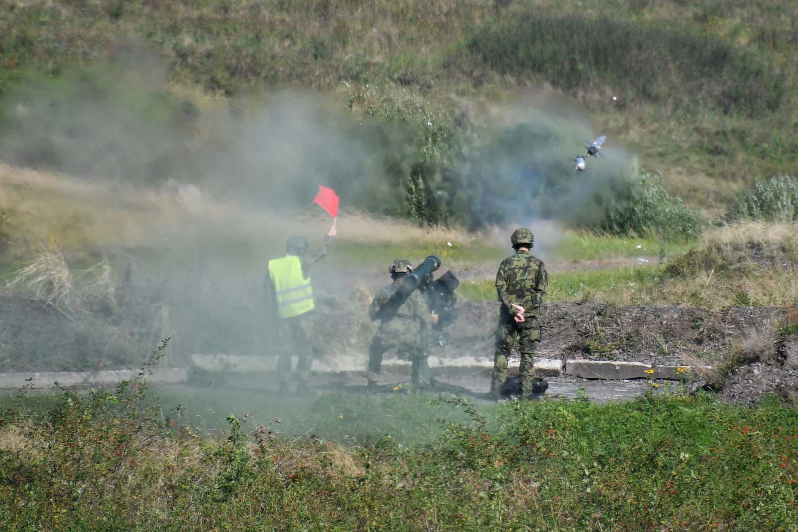 Přečtete si více ze článku Katedra protivzdušné obrany testovala možnosti ničení dronů