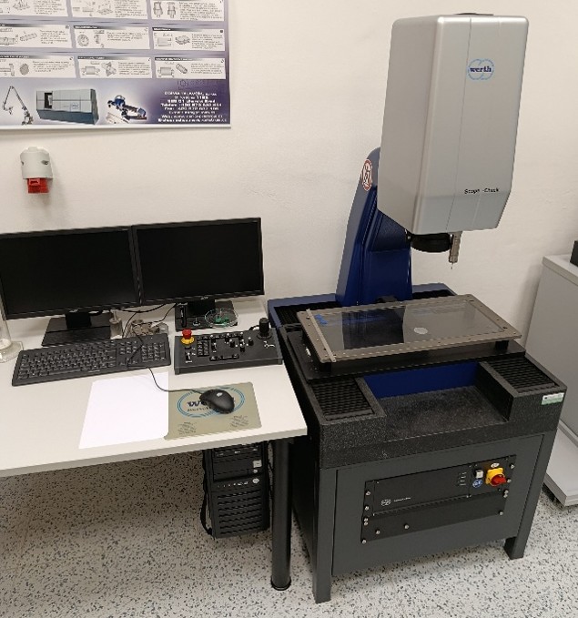 Souřadnicový měřící stroj Werth SCOPECHECK 200/Z 3D CNC